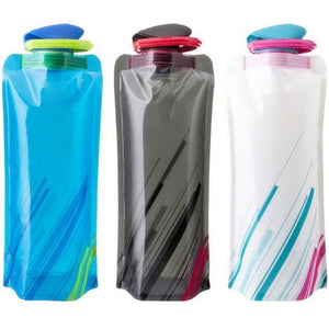 700ML Polymer BPA-Free Folding Portable Water Bottle - Gear Consumer