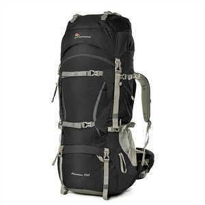 70L INTERNAL FRAME LONG DISTANCE BACKPACK *WITH RAIN COVER*