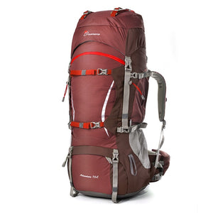 70L INTERNAL FRAME LONG DISTANCE BACKPACK *WITH RAIN COVER*