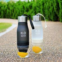 H20 650ML WATER BOTTLE AND FRUIT INFUSER