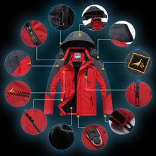 WATERPROOF FLEECE WINDPROOF JACKET (SKI/MOUNTAIN/TREKKING)