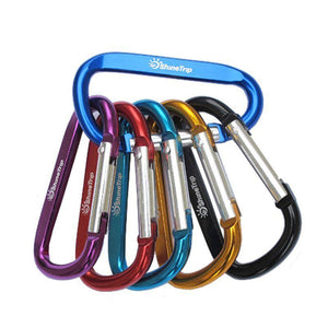 10 PCS Aluminum Buckle Carabiner Hook/Paracord Buckle - Gear Consumer