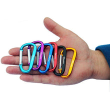 10 PCS Aluminum Buckle Carabiner Hook/Paracord Buckle - Gear Consumer