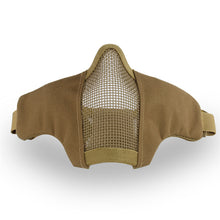 TACTICAL LOWER HALF STEEL MESH FACE MASK