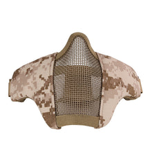 TACTICAL LOWER HALF STEEL MESH FACE MASK