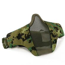 TACTICAL LOWER HALF STEEL MESH FACE MASK