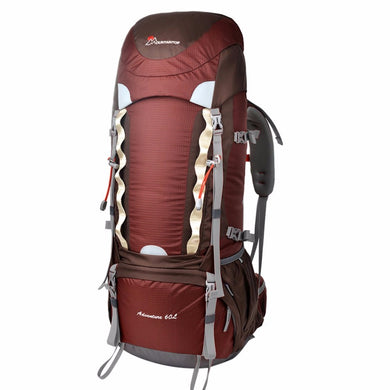 60L INTERNAL FRAME BACKPACK *RAIN COVER INCLUDED*
