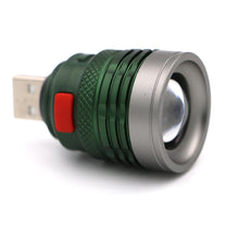USB LED Flashlight Mini Torch Flash Light 3 Modes Pocket Handy lamp lanterna For Riding Outdoor Power by USB interface - Gear Consumer