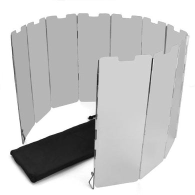 10 Plate Foldable Windscreen - Gear Consumer