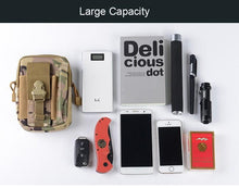 Outdoor Camping Climbing Bag Tactical Military Molle Hip Waist Belt  Wallet Pouch Purse Phone Case for iPhone 7 for Samsung - Gear Consumer