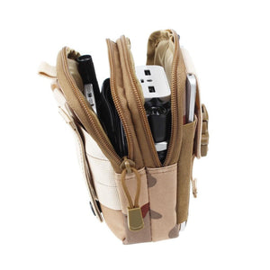 Outdoor Camping Climbing Bag Tactical Military Molle Hip Waist Belt  Wallet Pouch Purse Phone Case for iPhone 7 for Samsung - Gear Consumer