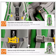 60L INTERNAL FRAME BACKPACK *RAIN COVER INCLUDED*