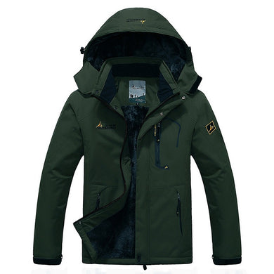 WATERPROOF FLEECE WINDPROOF JACKET (SKI/MOUNTAIN/TREKKING)