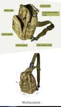 600D Military Style Outdoor Compact Shoulder Sling Backpack - Gear Consumer