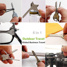 EDC 6 in 1 Stainless Steel Utili-Key Key - Gear Consumer