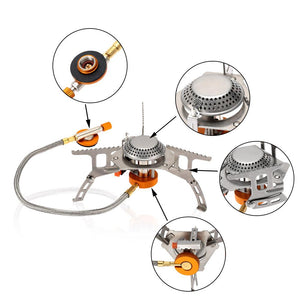 Mini 3000W Camping Fordable Gas Stove - Gear Consumer