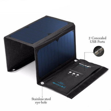 BlitzWolf 20W Solar Power Portable Universal Charger - Gear Consumer