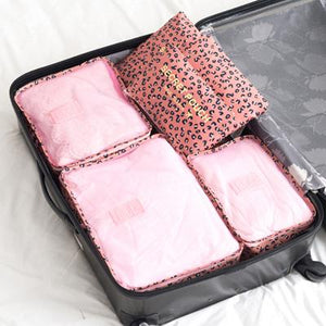 6pcs/set Travel Luggage Storage Organizer Kit (Design) - Gear Consumer