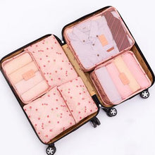 6pcs/set Travel Luggage Storage Organizer Kit (Design) - Gear Consumer