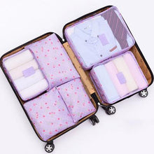 6pcs/set Travel Luggage Storage Organizer Kit (Design) - Gear Consumer