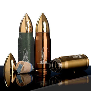 350/500ML Stainless Steel Double Wall Bullet Thermos - Gear Consumer