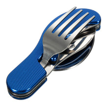 3 in 1  Stainless Steel Foldable Fork, Spoon Set - Gear Consumer