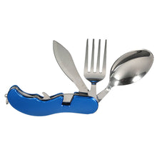 3 in 1  Stainless Steel Foldable Fork, Spoon Set - Gear Consumer