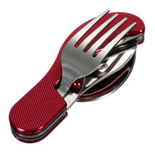 3 in 1  Stainless Steel Foldable Fork, Spoon Set - Gear Consumer