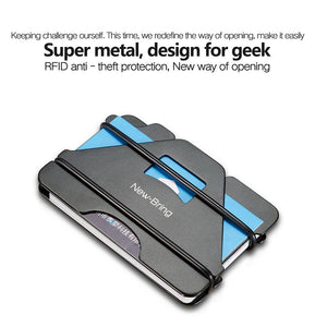 RFID ANTI-THEFT METAL CREDIT CARD WALLET - Gear Consumer