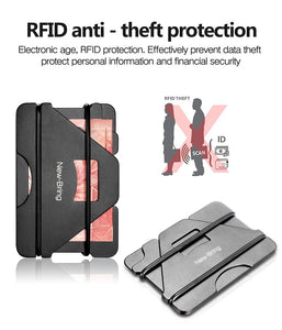 RFID ANTI-THEFT METAL CREDIT CARD WALLET - Gear Consumer
