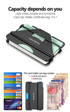 RFID ANTI-THEFT METAL CREDIT CARD WALLET - Gear Consumer