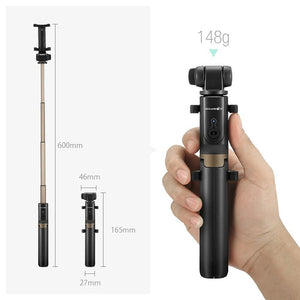 BlitzWolf 3 in 1 Wireless Bluetooth Selfie Stick & Tripod - Gear Consumer