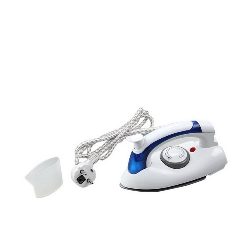 Mini Foldable Portable Electric Steam Travel Iron (Teflon Baseplate) - Gear Consumer