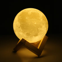 3D LUNAR MOON LED LAMP