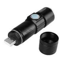 USB Rechargeable LED Mini Zoom-able Flashlight - Gear Consumer