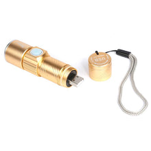 USB Rechargeable LED Mini Zoom-able Flashlight - Gear Consumer