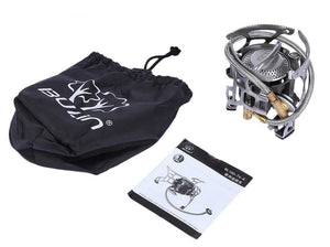 Titanium Alloy Outdoor Windproof Gas Stove - Gear Consumer