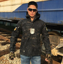 Dropshipping Lurker Shark Skin Softshell V5 Military Tactical Jacket Men Waterproof Coat Camouflage Hooded Army Camo Clothing