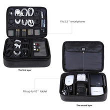 LAYERED TABLET AND ELECTRONICS ORGANIZER ACCESSORIES BAG - Gear Consumer