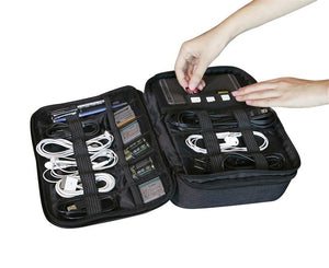 LAYERED TABLET AND ELECTRONICS ORGANIZER ACCESSORIES BAG - Gear Consumer