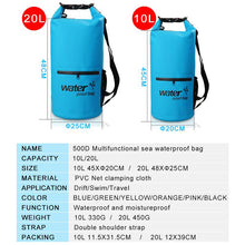 10L/20L Double Shoulder Strap Dry Bag - Gear Consumer