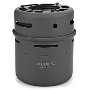 PORTABLE 7PC CAMPING STOVE COOKWARE KIT - Gear Consumer