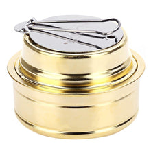 PORTABLE 7PC CAMPING STOVE COOKWARE KIT - Gear Consumer