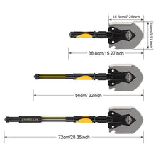 14 in 1 Portable Folding Camping Stainless Steel Shovel - Gear Consumer
