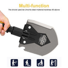 14 in 1 Portable Folding Camping Stainless Steel Shovel - Gear Consumer