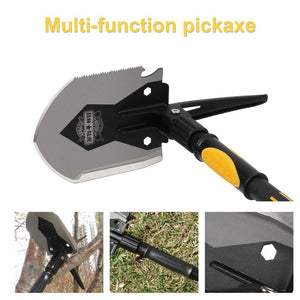 14 in 1 Portable Folding Camping Stainless Steel Shovel - Gear Consumer