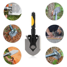 14 in 1 Portable Folding Camping Stainless Steel Shovel - Gear Consumer