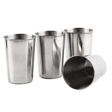 1 Set of 4 Stainless Steel Mug Camping Cups - Gear Consumer