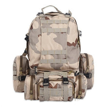 50L MOLLE DETACHABLE TACTICAL BACKPACK