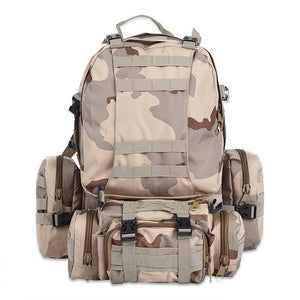 50L MOLLE DETACHABLE TACTICAL BACKPACK
